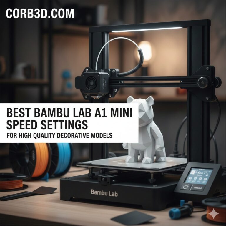 Best Bambu Lab A1 Mini Speed Settings for High Quality Decorative Models