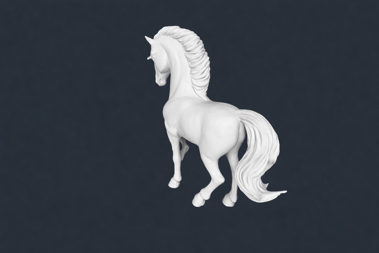 Elegance Horse STL File: 3D Printable Luxury Home Decor - Image 3