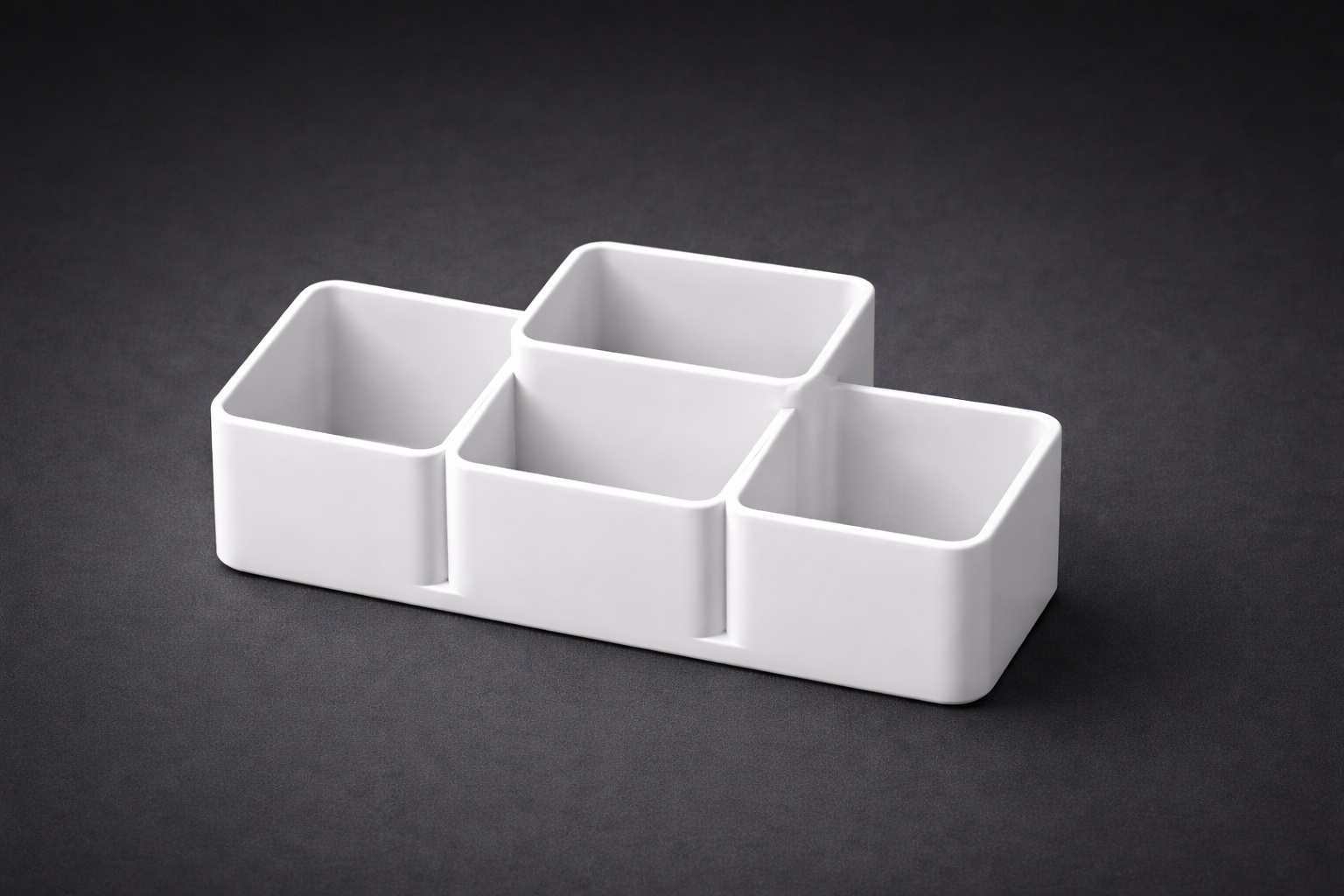 Desk Organizer STL – 3D Printable Multi-Compartment Storage