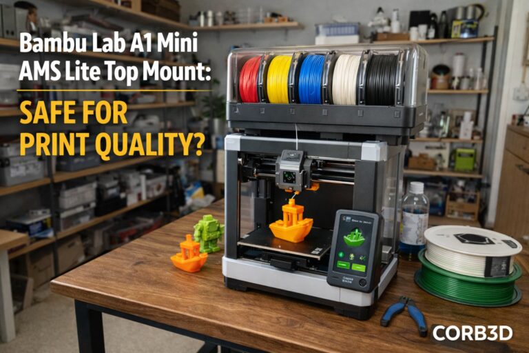 Bambu Lab A1 Mini AMS Lite Top Mount: Is It Safe for Print Quality?