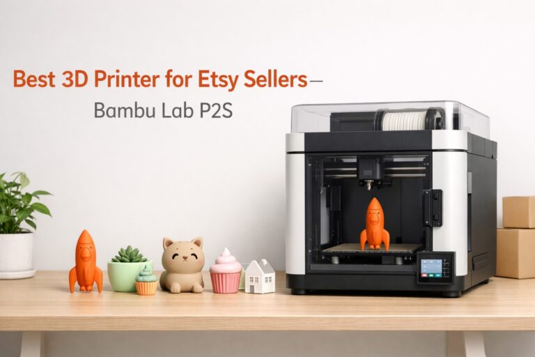 Why the Bambu Lab P2S is the Best 3D Printer for Your Etsy Shop (2026)