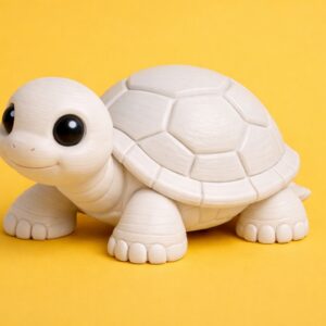 Free Turtle STL File – 3D Printable Tortoise Model Download