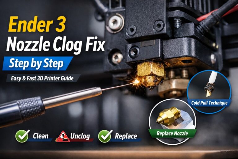 Ender 3 Nozzle Clog Fix Step by Step: Easy Guide to Unclog Your Printer