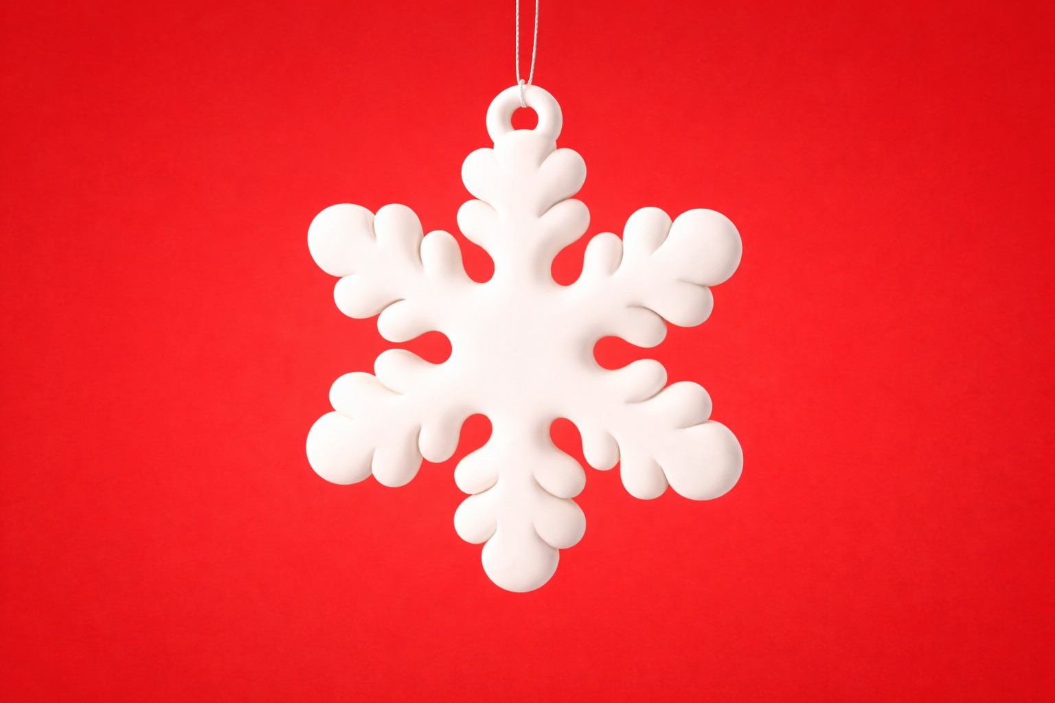 Free Snowflake Ornament STL for Christmas Tree – Minimal 3D Print