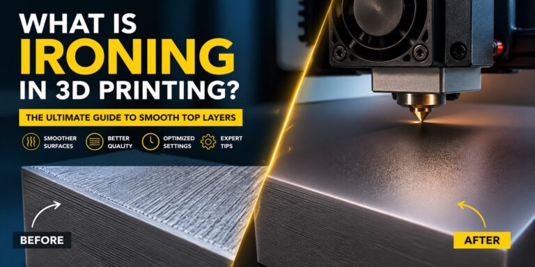 3d printing ironing smooth top layer close up detail