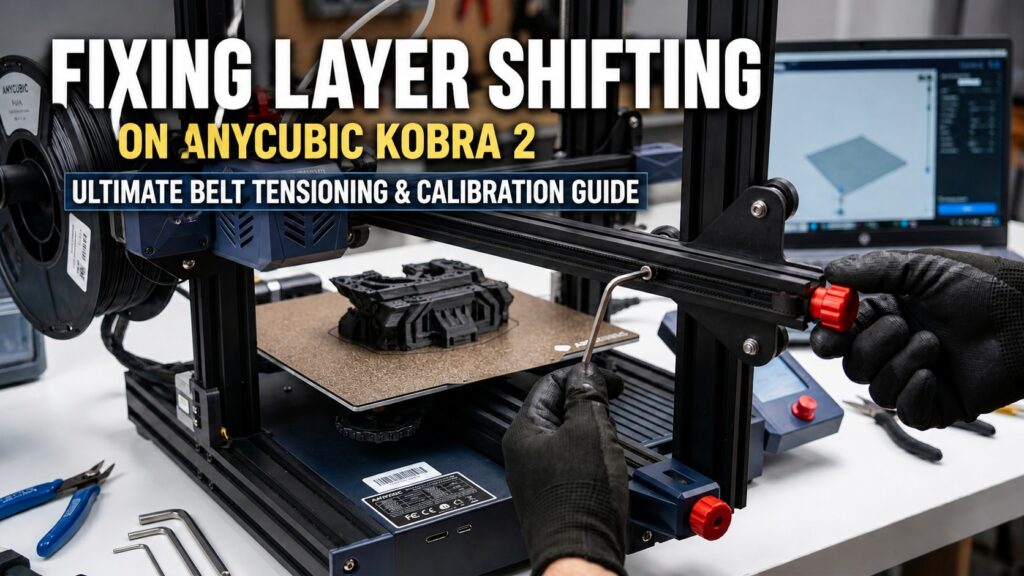 Fixing Anycubic Kobra 2 Layer Shifting: Ultimate Belt Tensioning Guide and Maintenance